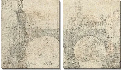 Вид на Чертов мост через Чивидейл