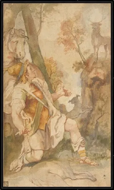 Картина Видение святого Юстаса