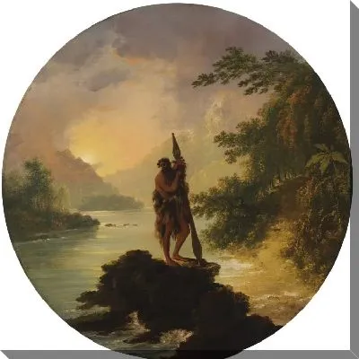 Картина Вид в Dusky Bay, Новая Зеландия