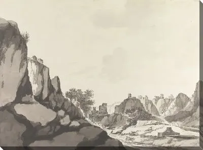 Картина Вид на ущелья в Этаве