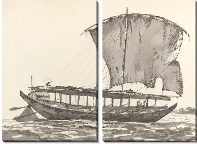 Картина Индийский парусник