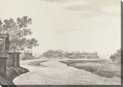 Картина Вид на форт Агры с юго-востока