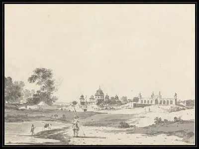 Картина Вид на Фирозабад (Фирозабад)
