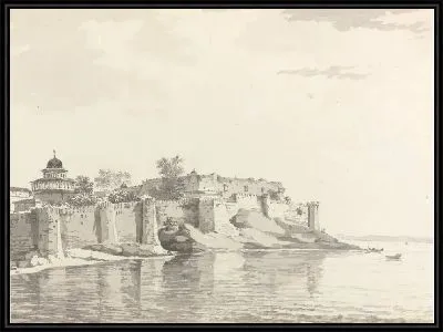 Картина Вид на форт Аллахабад