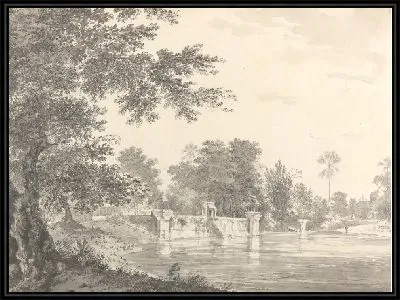 Картина Садовая сторона для мечети в Чунаре