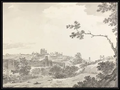 Картина Вид на Фатехпур Сикри [Фатепур Сикри]