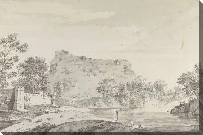 Картина Вид на северную часть Чунарского гуру [Чунаргарх]