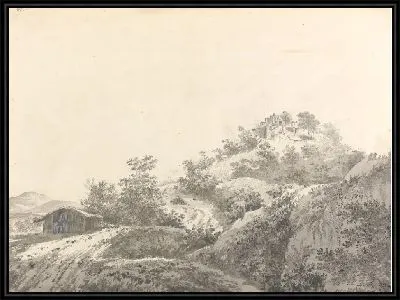 Картина Перевал Сикри Галли [Сакригали] из Бенгалии, въезд в провинцию Бахар