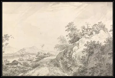 Картина Вид на перевал Сикри Галли (Сакригали)