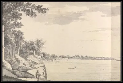 Картина Вид на город Бенарес