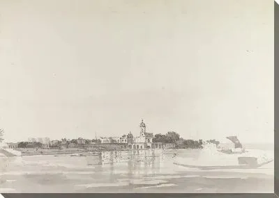 Картина Вид Чинсура с реки
