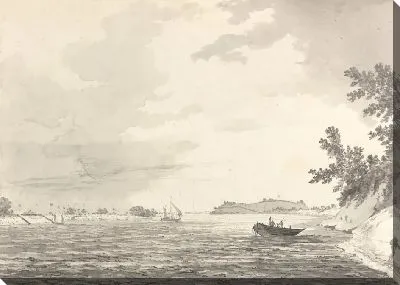 Картина Вид военного лагеря с Чунаргаром на расстоянии