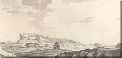 Картина Вид на южную сторону форта Гвалиор