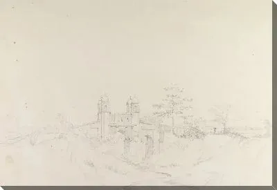 Картина Вид на мост через Оудуанвллу [Удха Нулла]