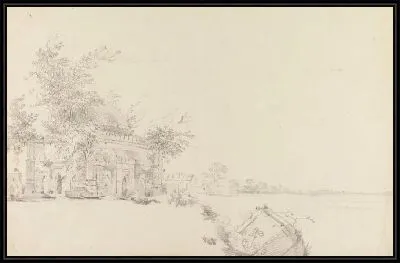 Картина Вид мавзолея в Раджмахале