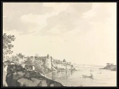 Картина Вид на форт Аллахабад