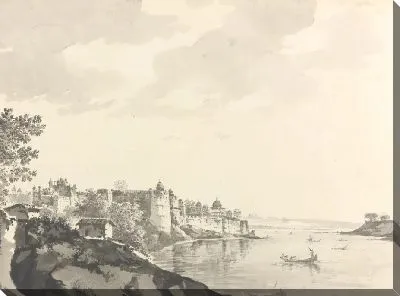 Картина Вид на форт Аллахабад