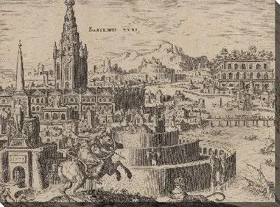 Картина Вавилонская Мури (Стены Вавилона)