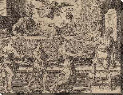 Труд и усердие, наслаждаясь их простой едой