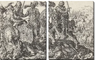 Картина Узник Франциска I во время битвы при Павии, 1525 г.