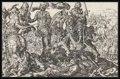 Картина Узник Франциска I во время битвы при Павии, 1525 г.