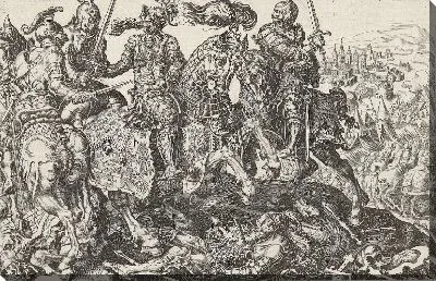 Картина Узник Франциска I во время битвы при Павии, 1525 г.