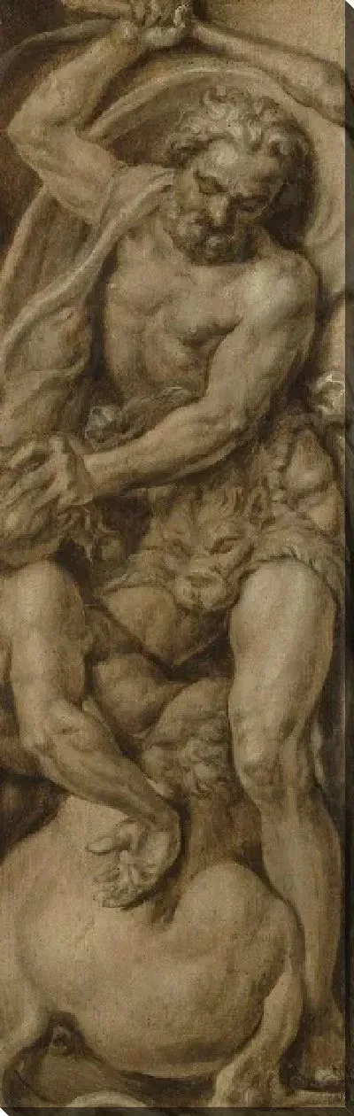 Картина Геракл уничтожает кентавра Нессуса