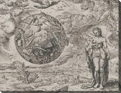 Картина Человек, Рожденный Труду, из Награды Труда и Трудолюбия, плита 1