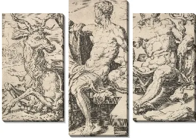 Картина Нафтали, из серии «Двенадцать патриархов»