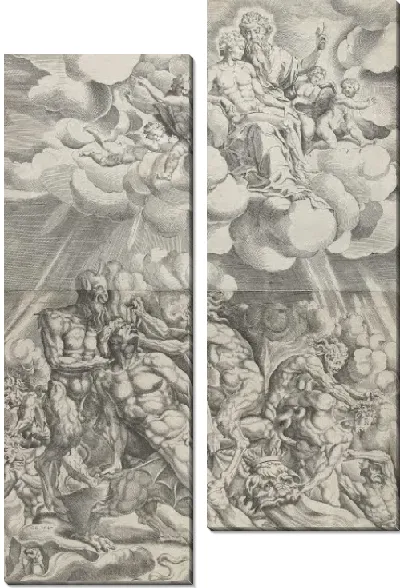 Картина Лазарь в утробе Авраама и богач в аду