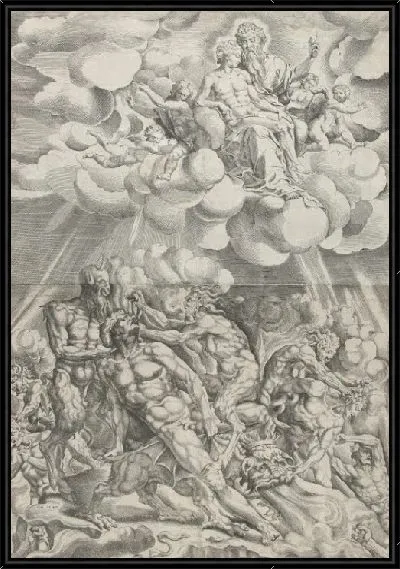 Картина Лазарь в утробе Авраама и богач в аду