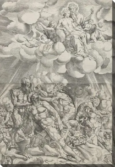 Картина Лазарь в утробе Авраама и богач в аду