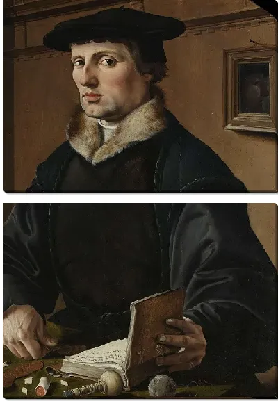 Картина Портреты пары, возможно, Питера Геррица Бикера и Анны Кодде