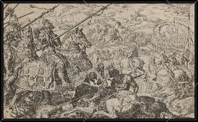 Картина Сулейман Великолепный вынужден снять осаду Вены