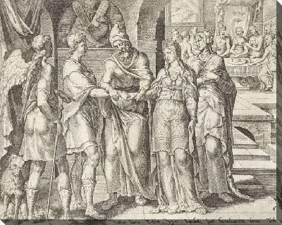 Картина Брак Тобиаса и Сары