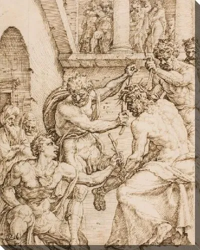 Картина Христос венчает шипы