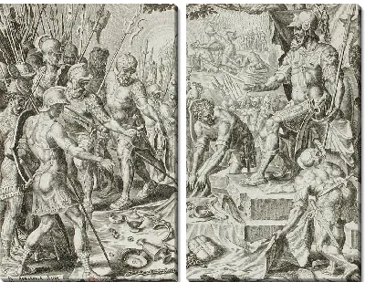 Гедеон получает долю от добычи