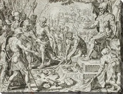 Гедеон получает долю от добычи