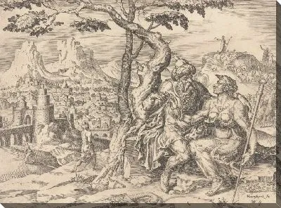 Картина Иуда дает клятву Тамар