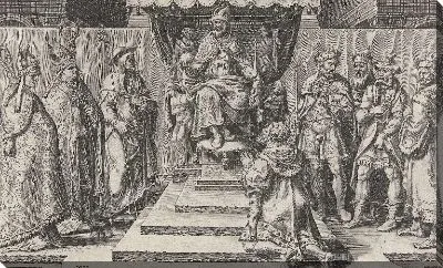 Картина Сдача ландграфа в Гессене, 1547 г.