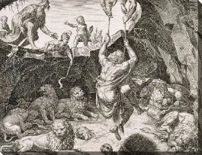 Картина Даниил Воскресший из Логова Льва