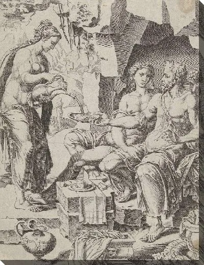 Картина Лот и его дочери