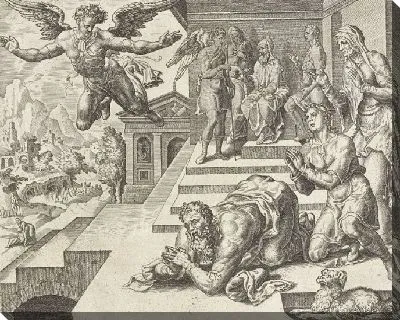 Картина Прощание с Архангелом Рафалем