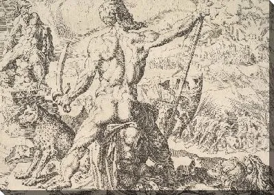 Картина Гад, из серии «Двенадцать патриархов»