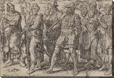 Картина Аполлон, Лукулл, Красс, Силла, Крез, Мидас (пресловутые примеры богатства античности)