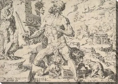 Картина Симеон, из серии "Двенадцать патриархов"