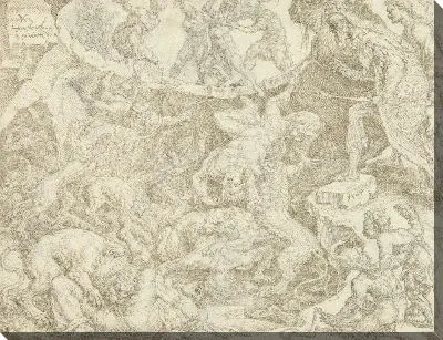 Картина Прокуроры Даниила брошены в логово львов