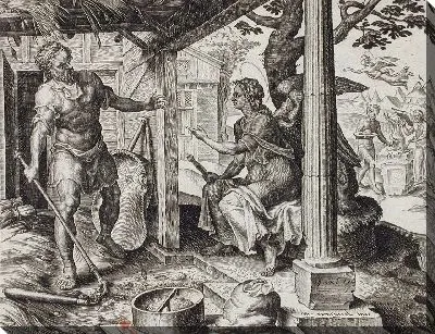 Картина Ангел, явившийся Гедеону