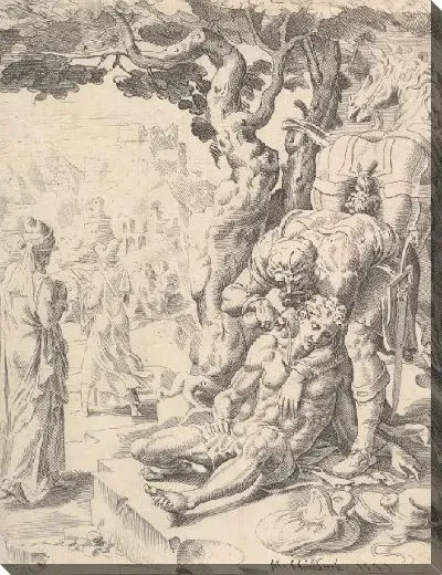 Картина Притча о добром самарянине 2