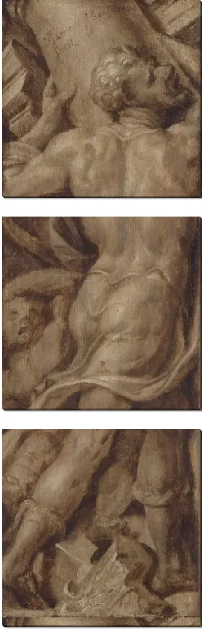 Картина Самсон разбивает столбы храма